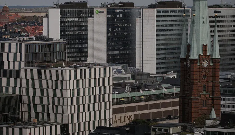Byggnader i Stockholm där Esgard utfört ytskyddsarbeten.